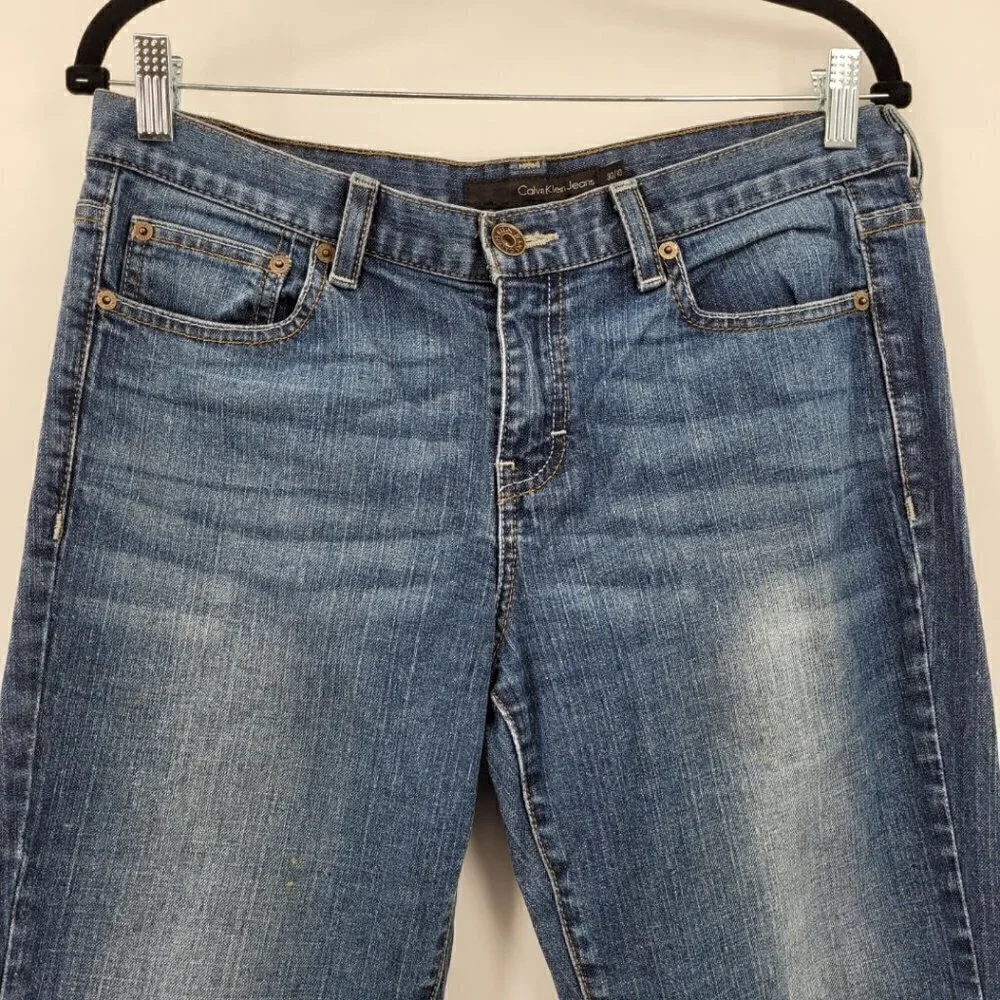 Calvin Klein Fit Flare Medium Wash Jeans
